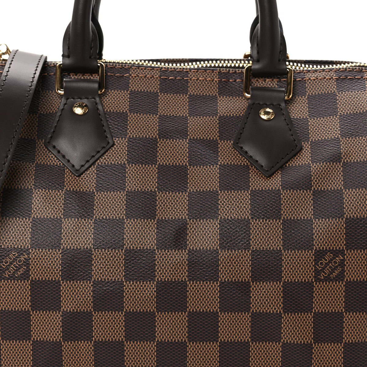 Damier Ebene Speedy Bandouliere 25