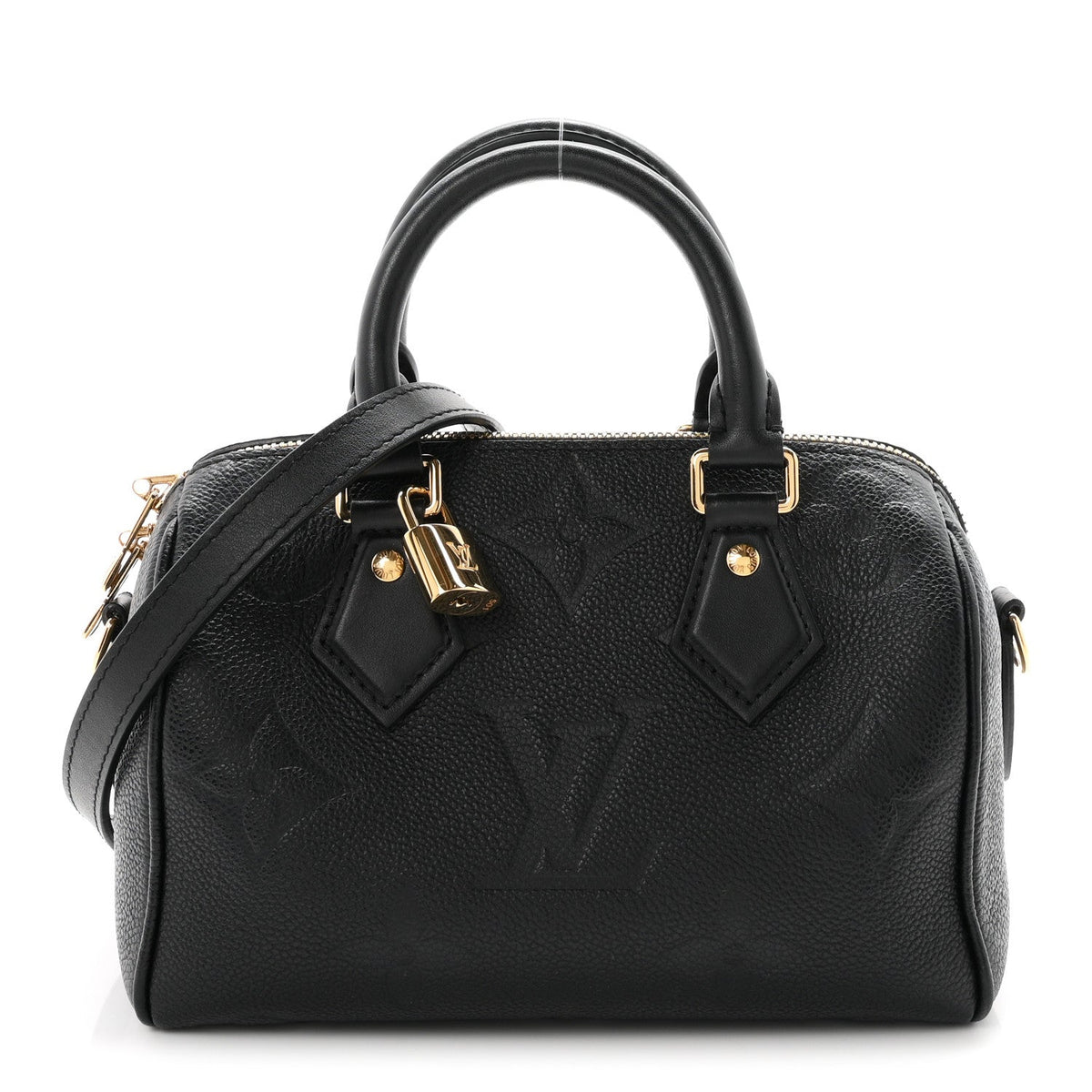 Empreinte Monogram Giant Speedy Bandouliere 20 Black
