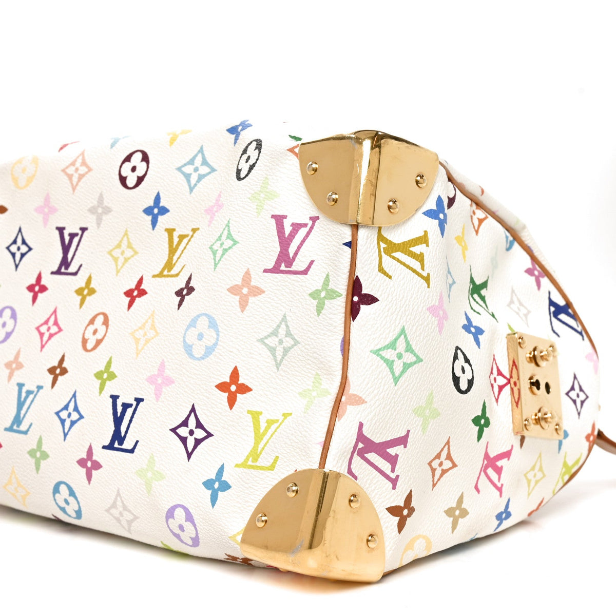 Monogram Multicolor Speedy 30 White
