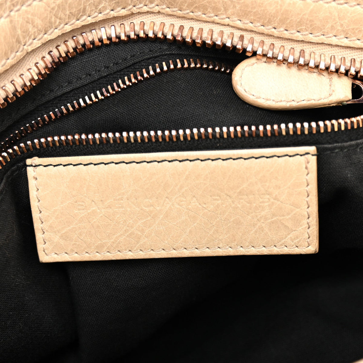 Agneau Giant 21 Rose Gold Hardware City Praline
