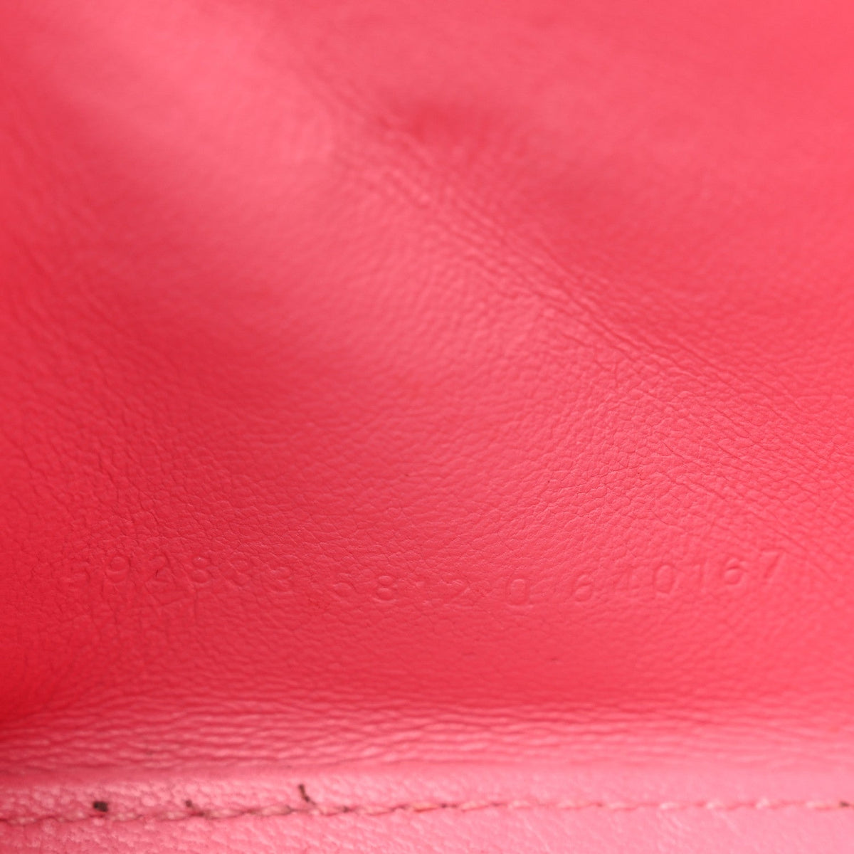 Shiny Calfskin Crocodile Embossed Hourglass Top Handle Bag XS Sweet Pink