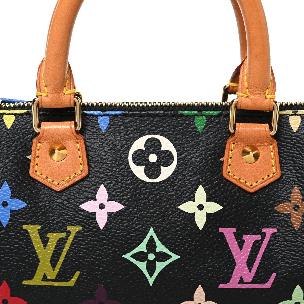 Monogram Multicolor Mini Sac HL Speedy Black
