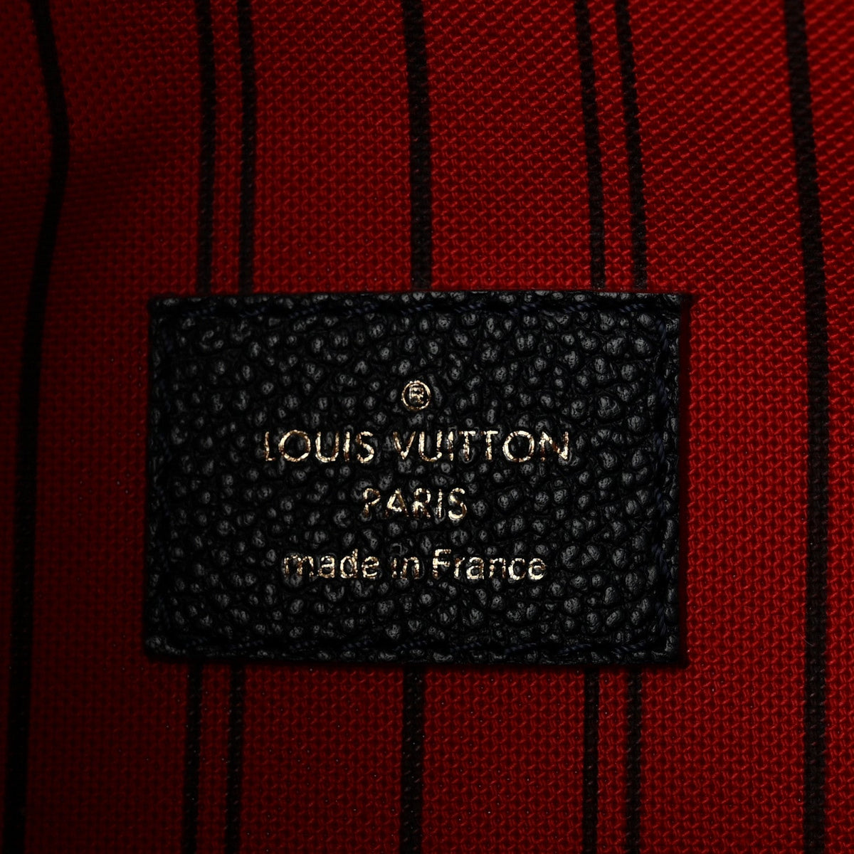 Empreinte Pochette Metis Marine Rouge