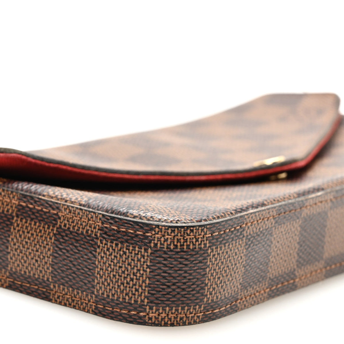 Damier Ebene Pochette Felicie Chain Wallet