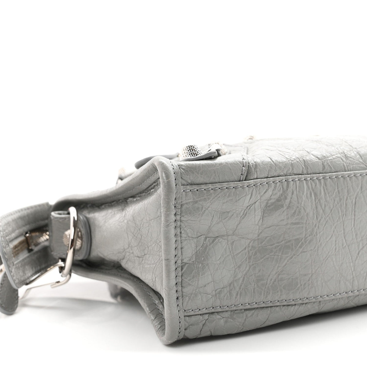 Agneau Giant 12 Silver Hardware Mini City Gris Haussmannien