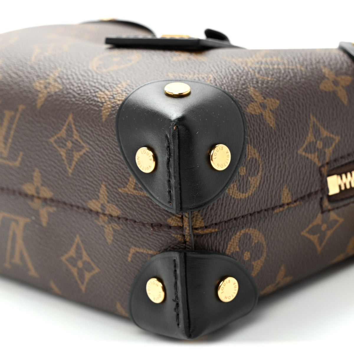 Monogram Petite Malle Souple Black