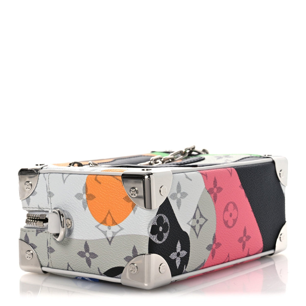Monogram Patchwork Mini Soft Trunk Multicolor