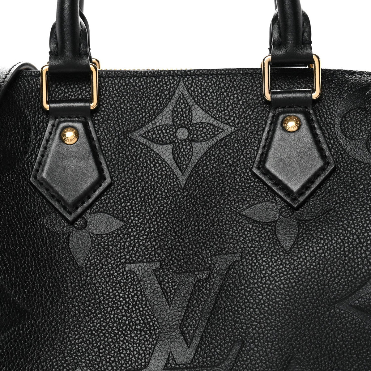 Empreinte Monogram Giant Speedy Bandouliere 25 Black