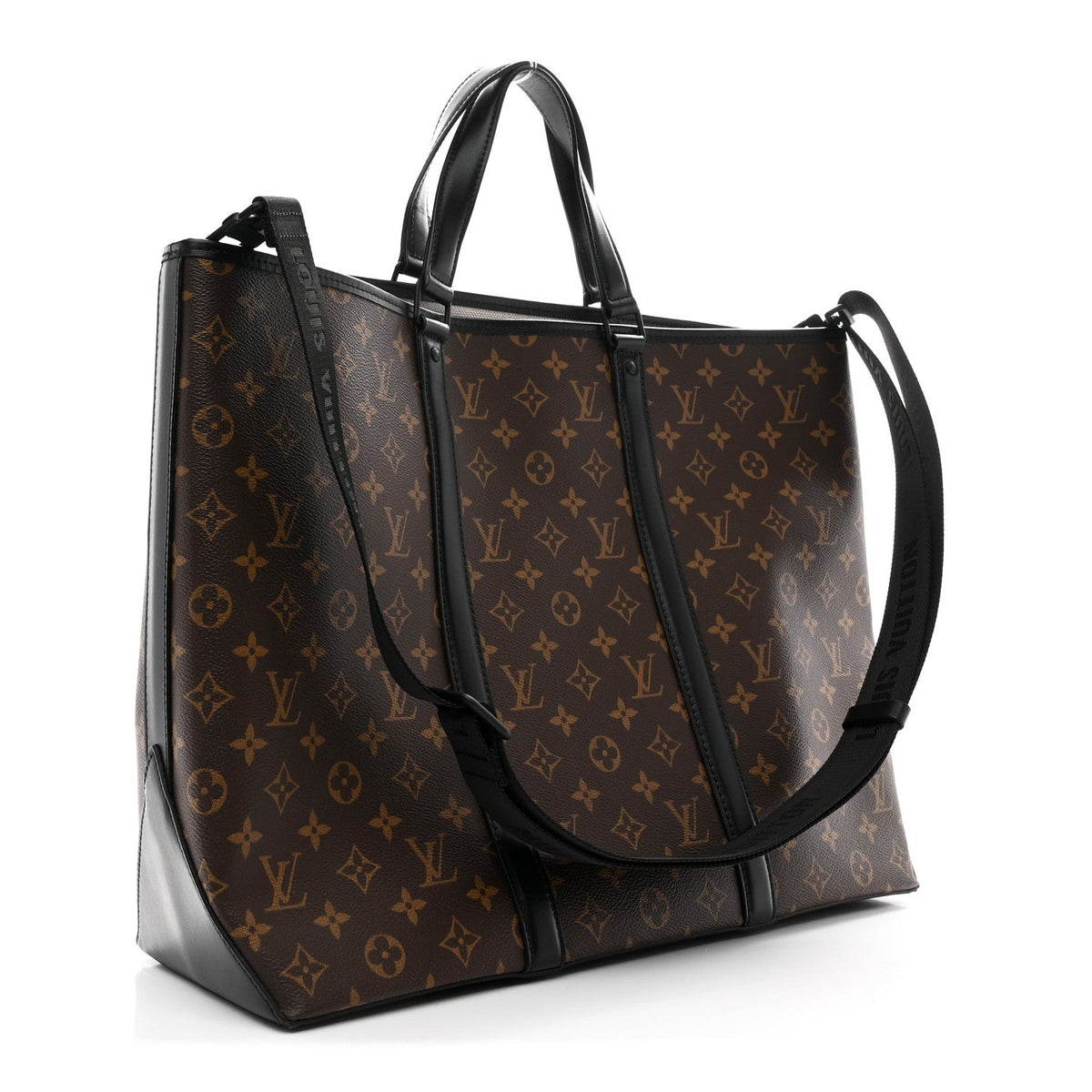 Monogram Macassar Weekend Tote GM