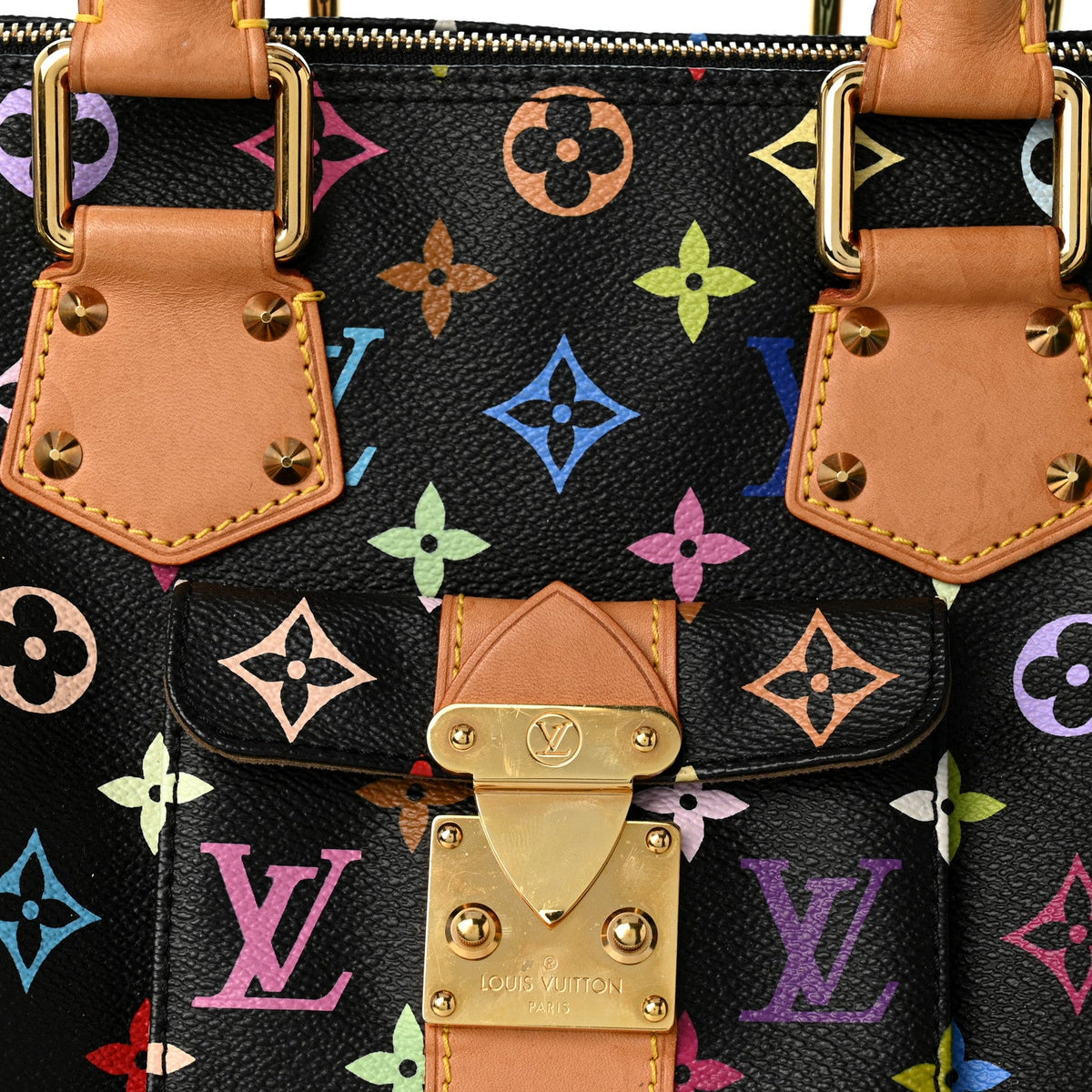 Monogram Multicolor Speedy 30 Black