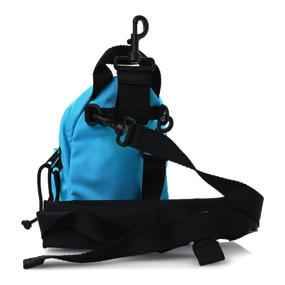 Recycled Casual Nylon Mini Oversized Backpack Cyclades Blue