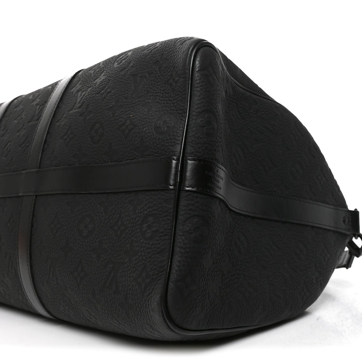 Taurillon Monogram Keepall Bandouliere 50 Black