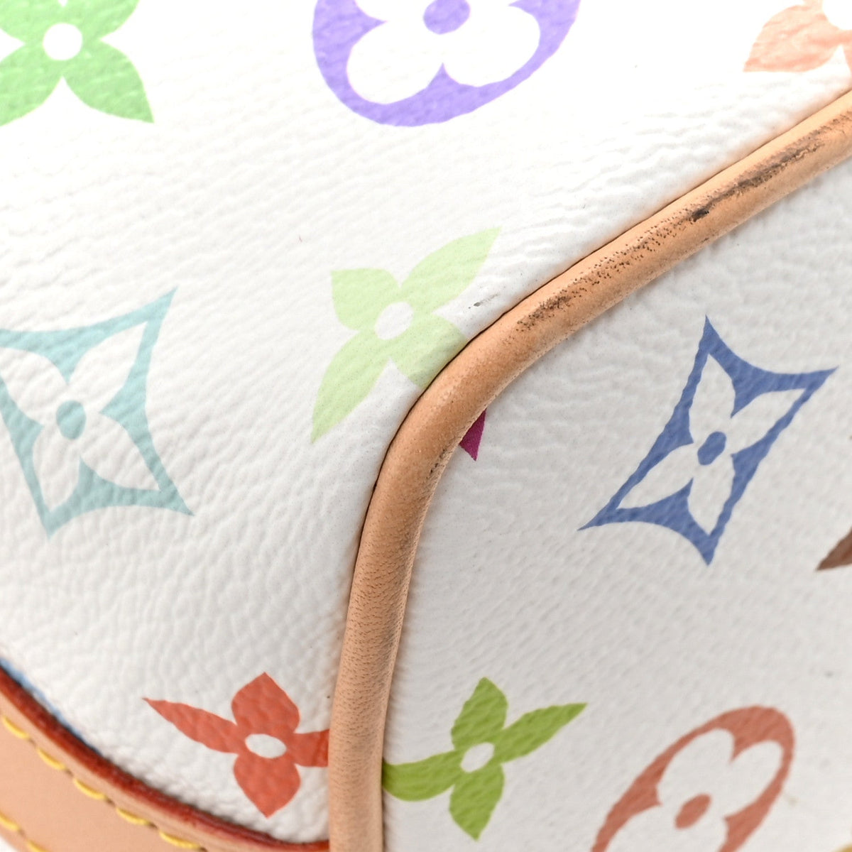 LV x TM Monogram Multicolor Cruiser Toiletry Bag White