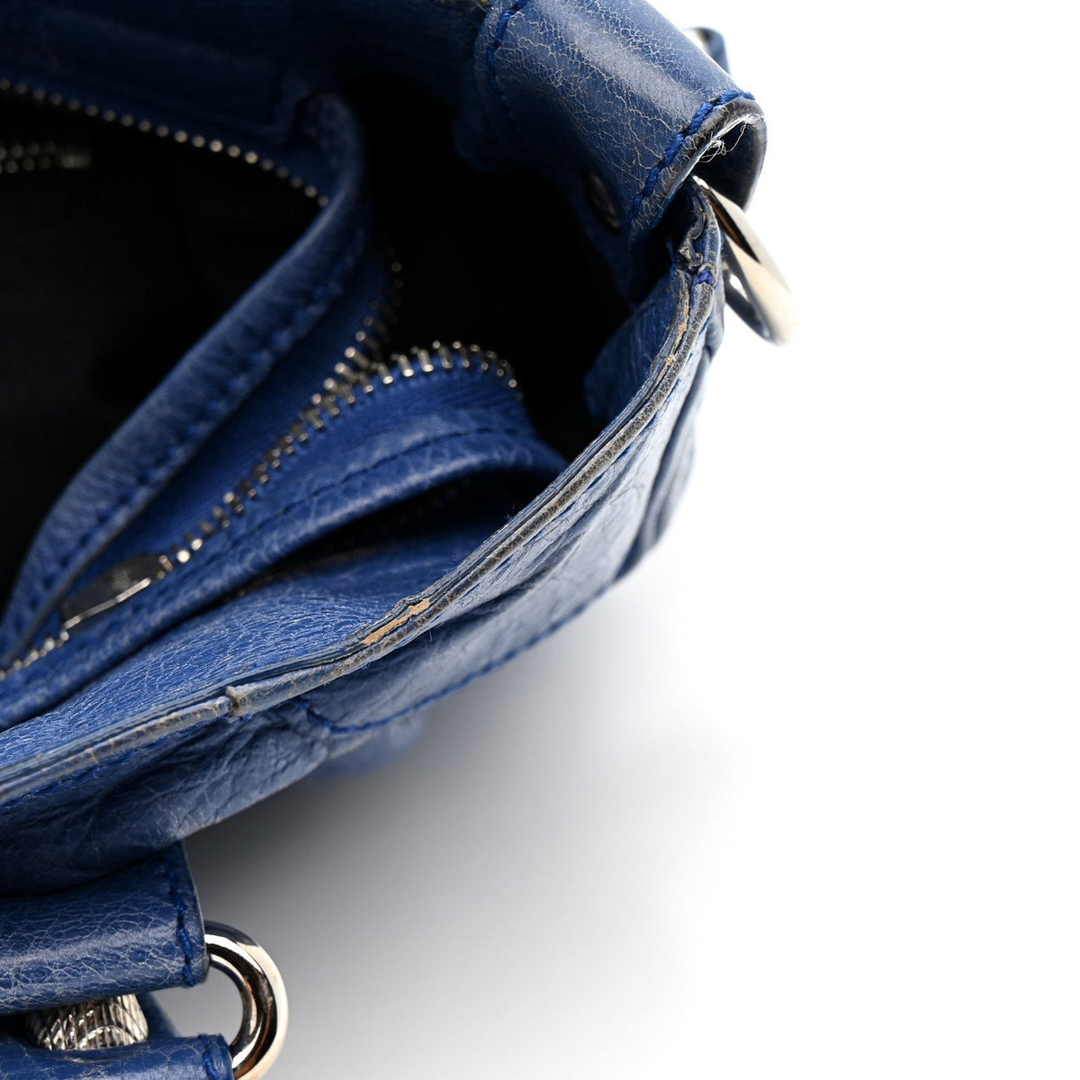 Agneau Giant 12 Silver Hardware Velo Bleu Glacier