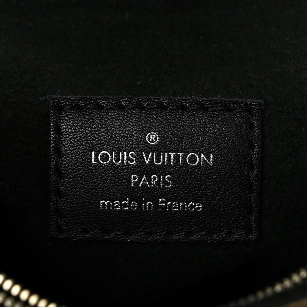 Monogram Kabuki Pochette Black