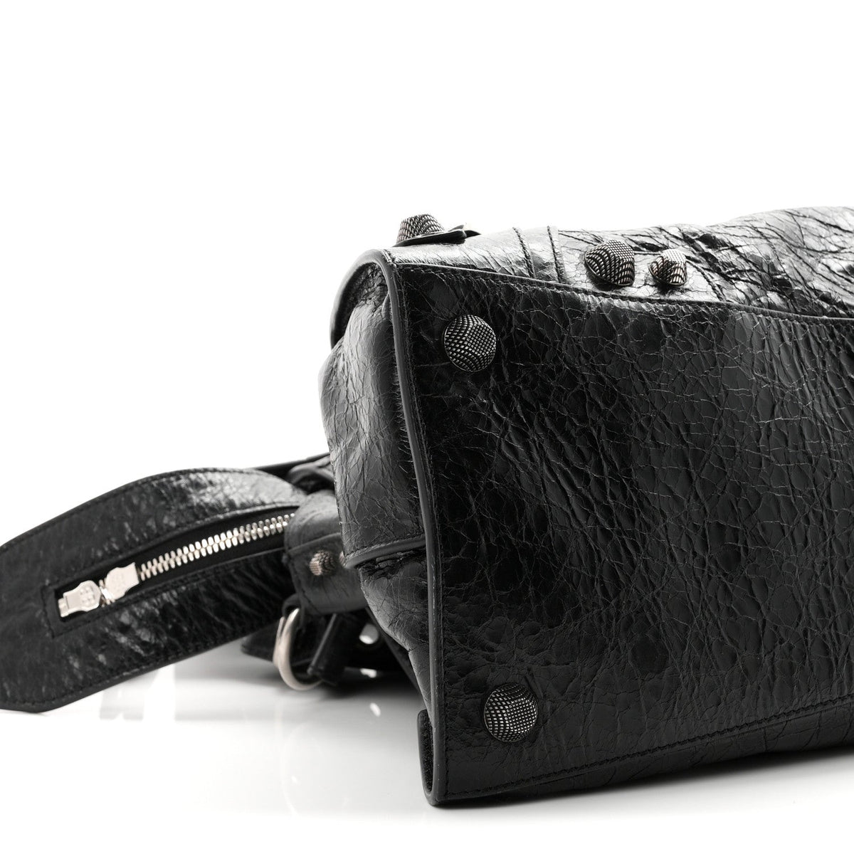 Agneau Arena Neo Cagole City Handbag Black