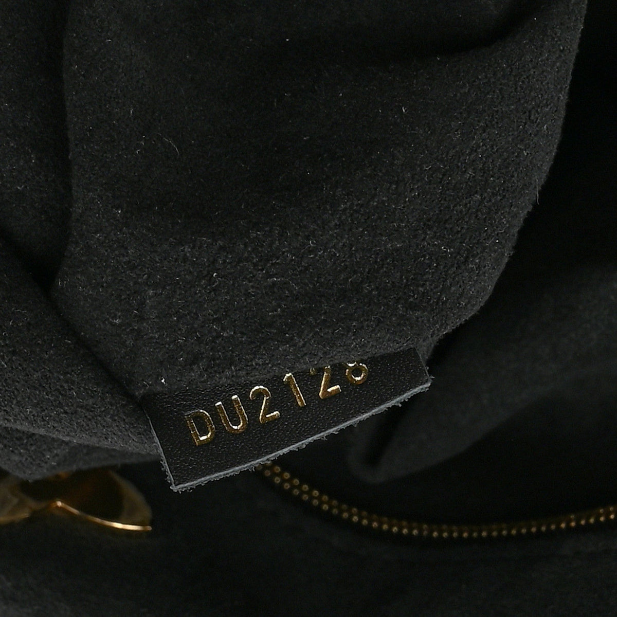 Monogram Flower Hobo Black