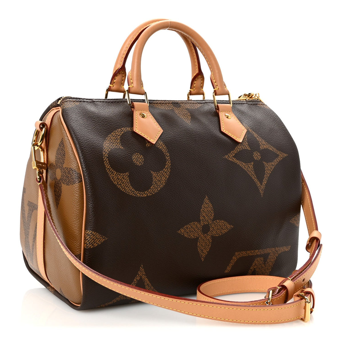 Reverse Monogram Giant Speedy Bandouliere 30