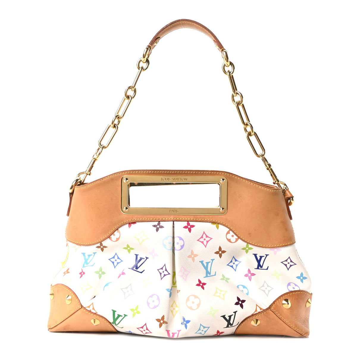 Monogram Multicolor Judy MM White