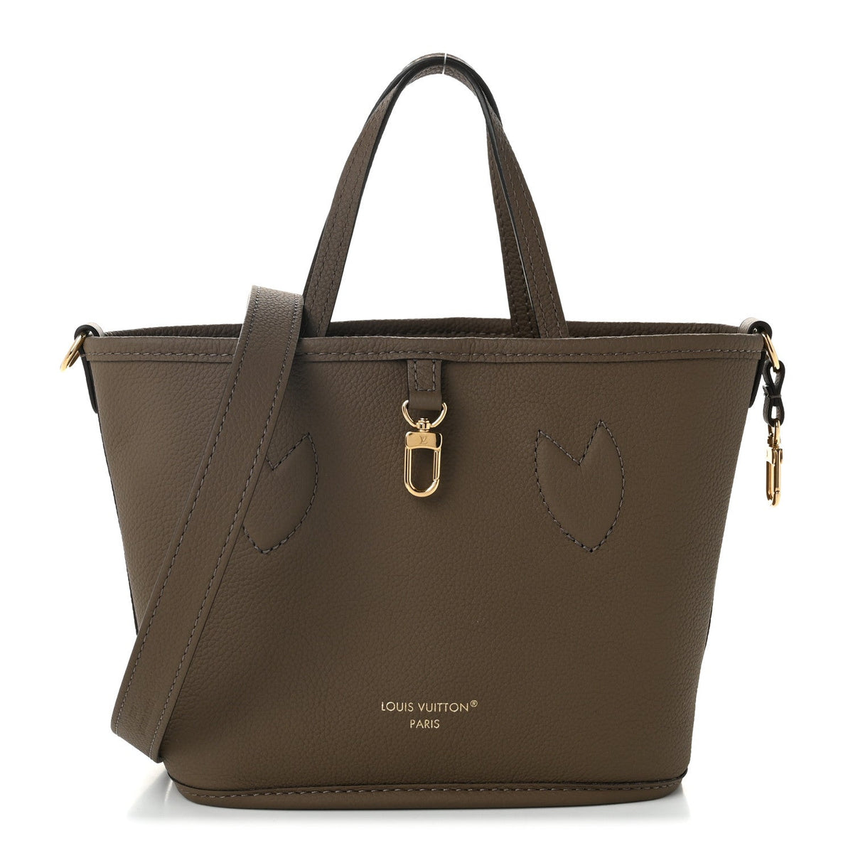 Monogram Neverfull Inside Out Bandouliere BB Dark Fango