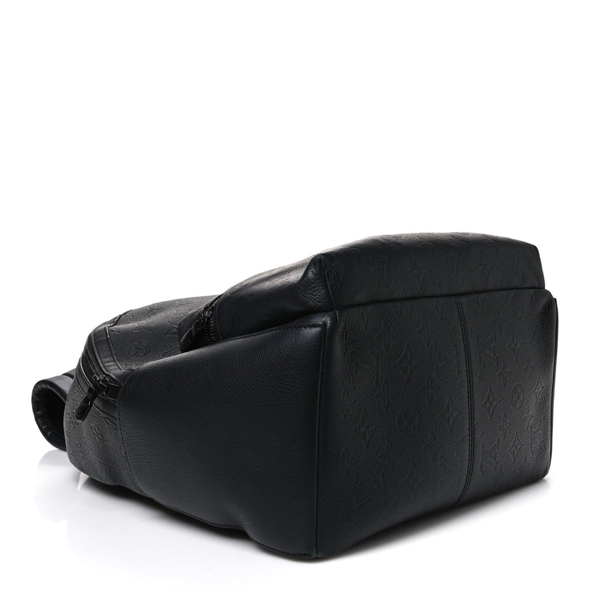 Calfskin Monogram Shadow Discovery Backpack Black