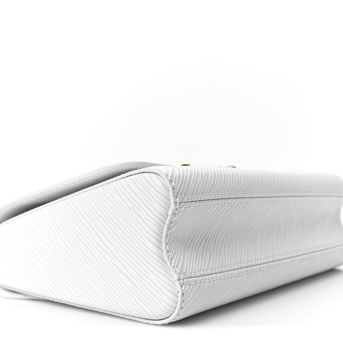 LV X TM Epi Twist MM Slim Shoulder Bag White