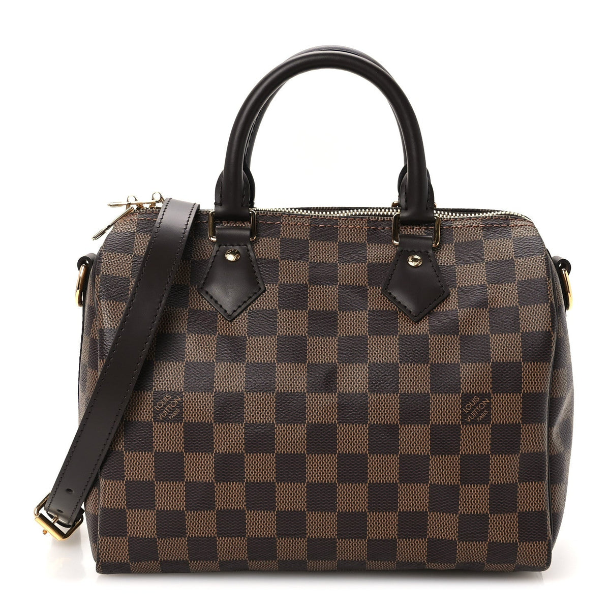 Damier Ebene Speedy Bandouliere 25