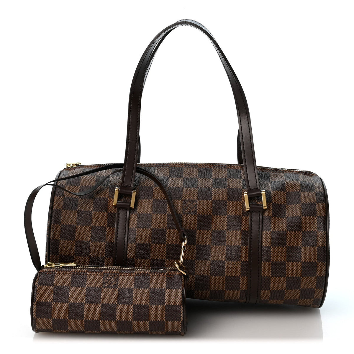 Damier Ebene Papillon 30 With Companion