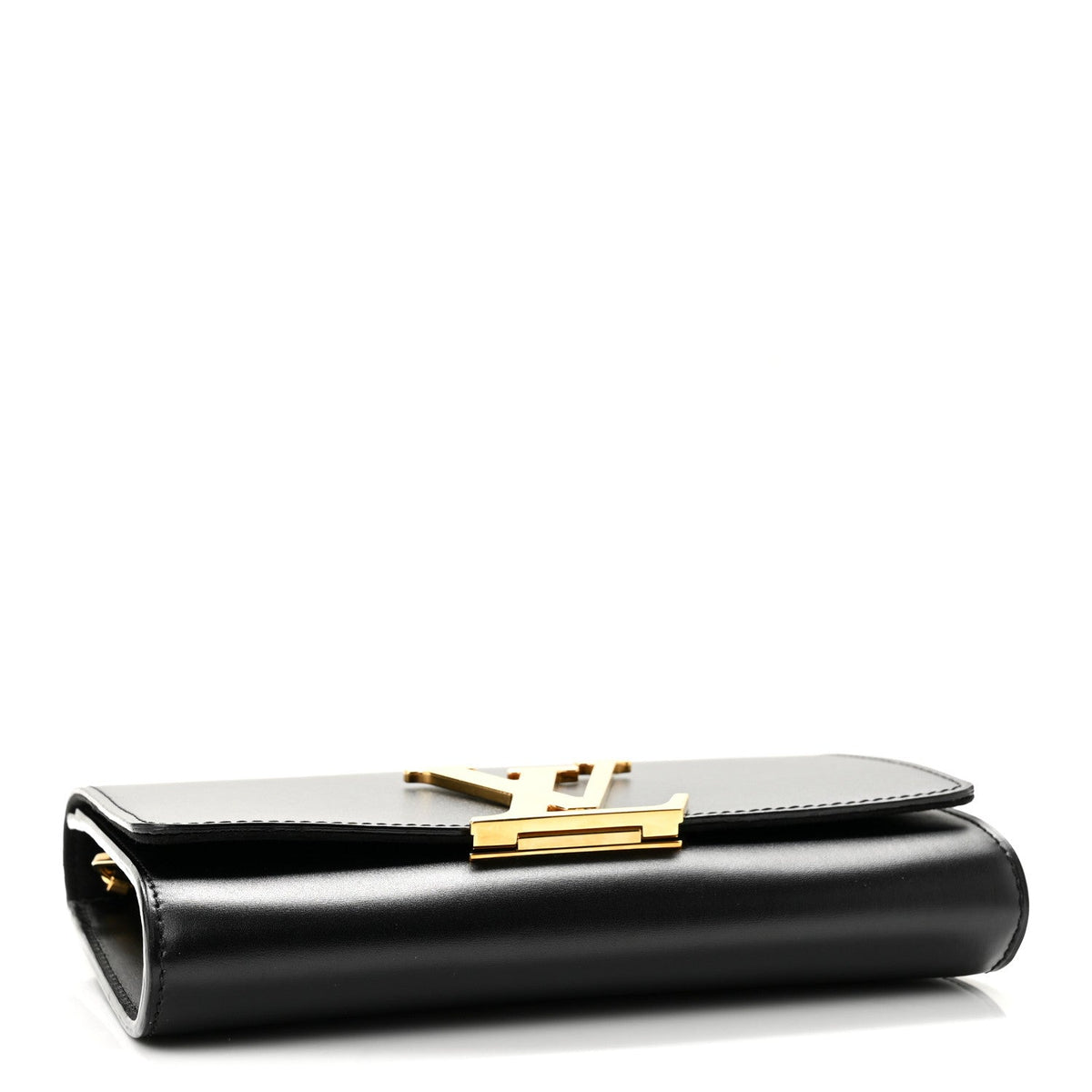 Calfskin Chain Louise MM Black