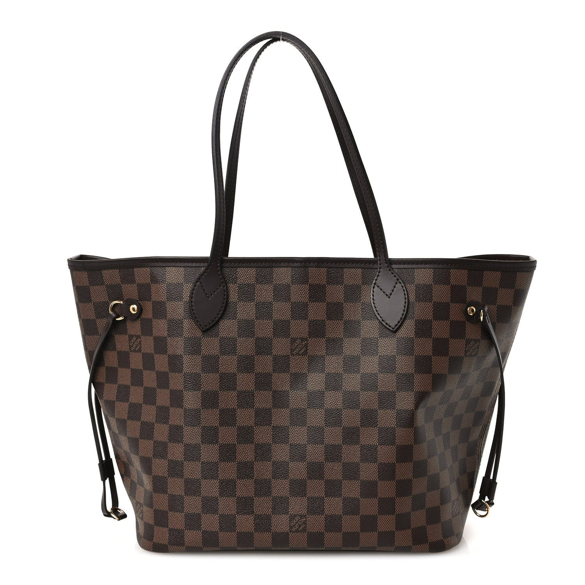 Damier Ebene Neo Neverfull MM Rose Ballerine