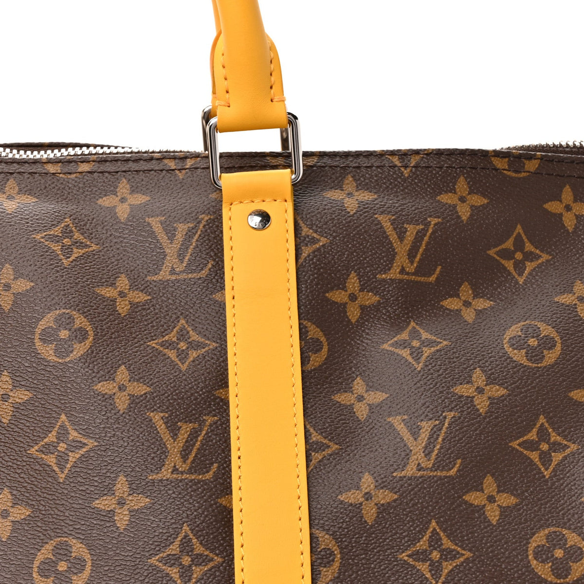 Monogram Macassar Keepall Bandouliere 50 Safran Yellow