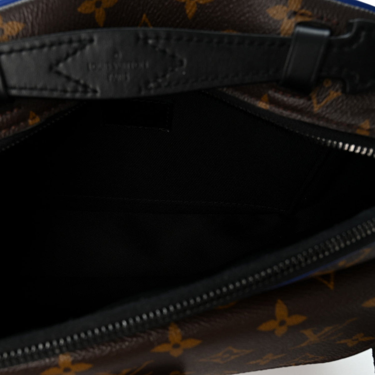 Monogram Macassar S Lock Messenger Blue