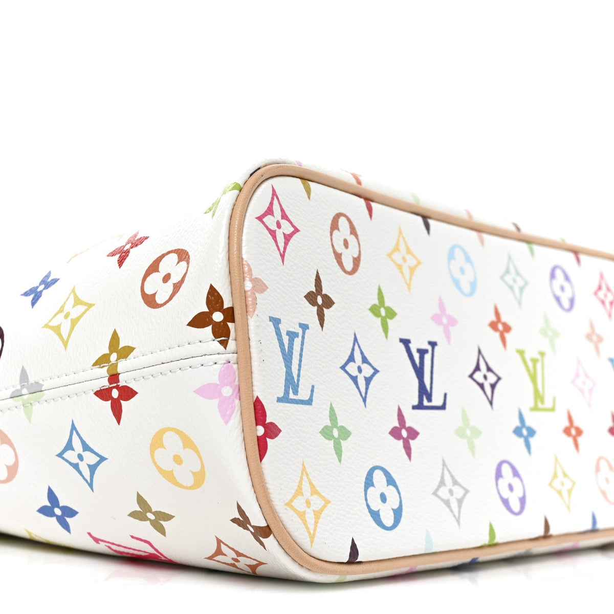 LV X TM Monogram Multicolor Lineup White