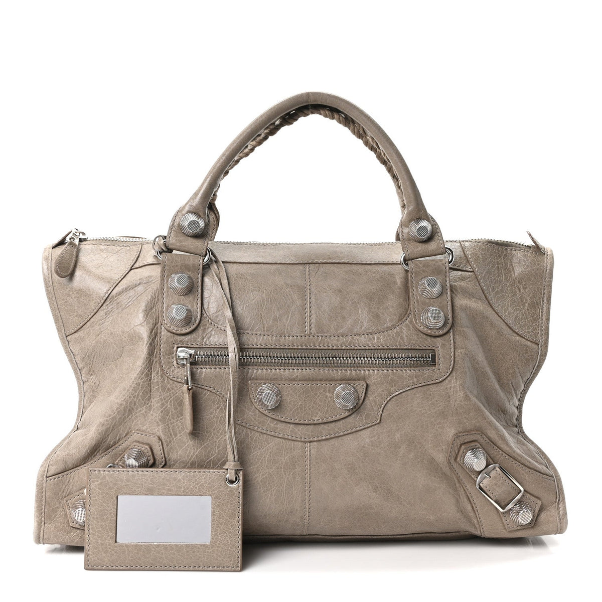 Agneau Giant 21 Silver Hardware Work Papyrus
