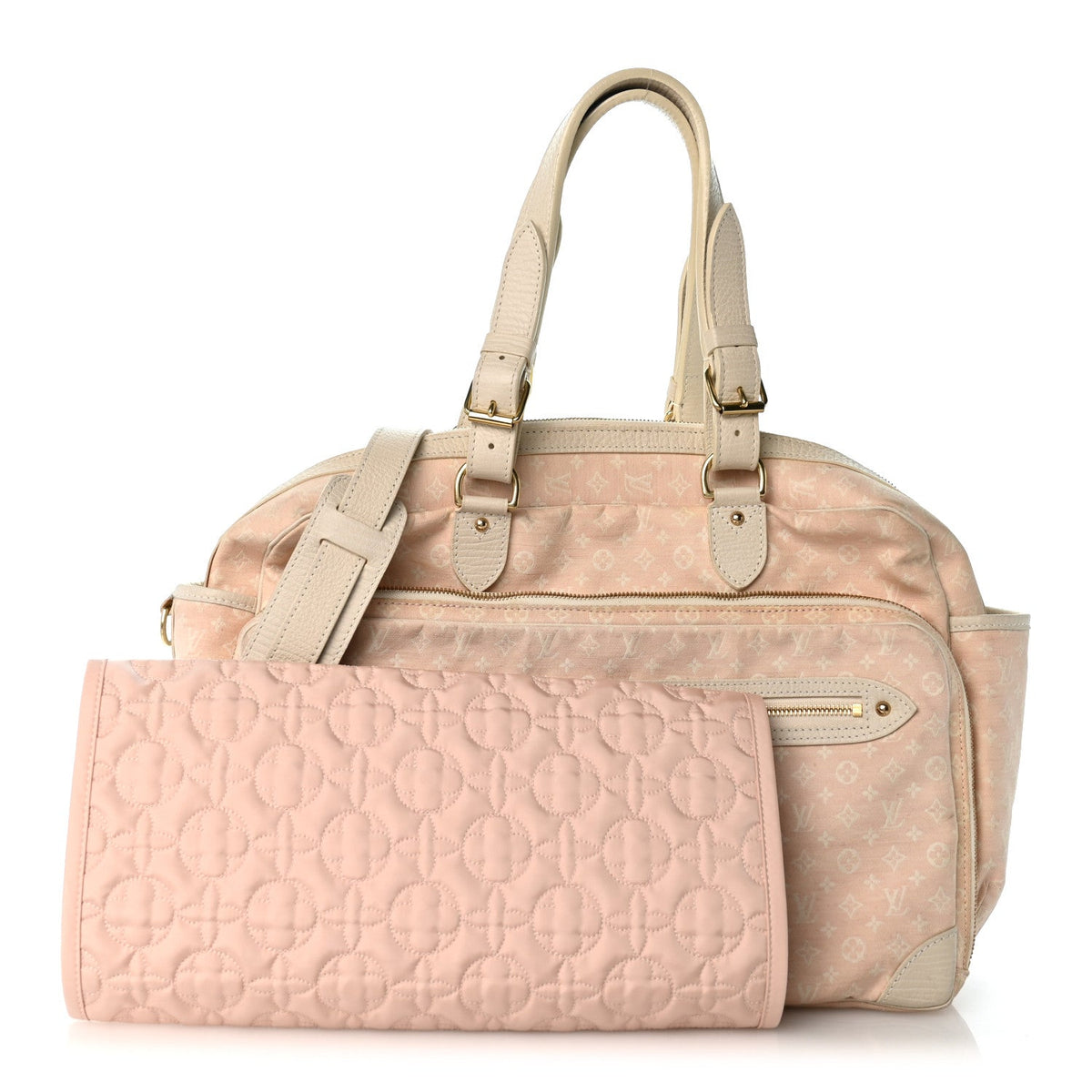 Mini Lin Sac a Langer Diaper Bag Rose