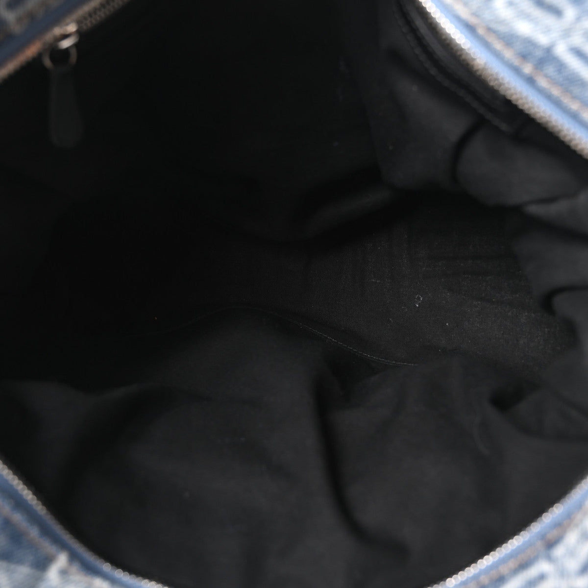Denim BB Monogram Neo Cagole City Handbag Blue