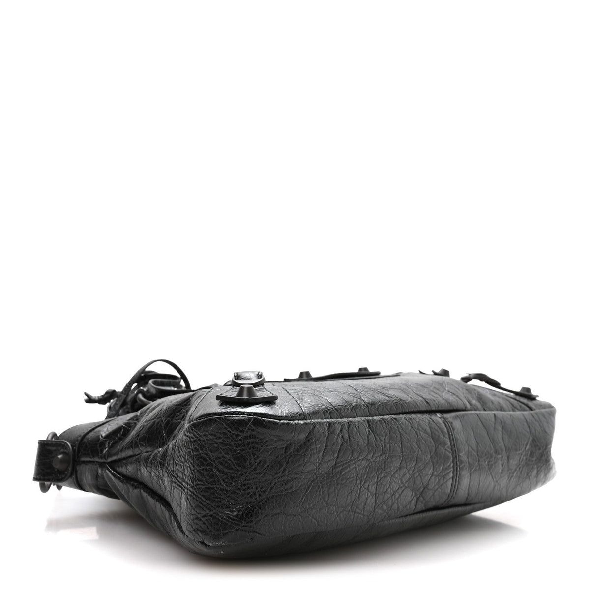 Agneau Arena Classic Hardware Le City First Bag Black