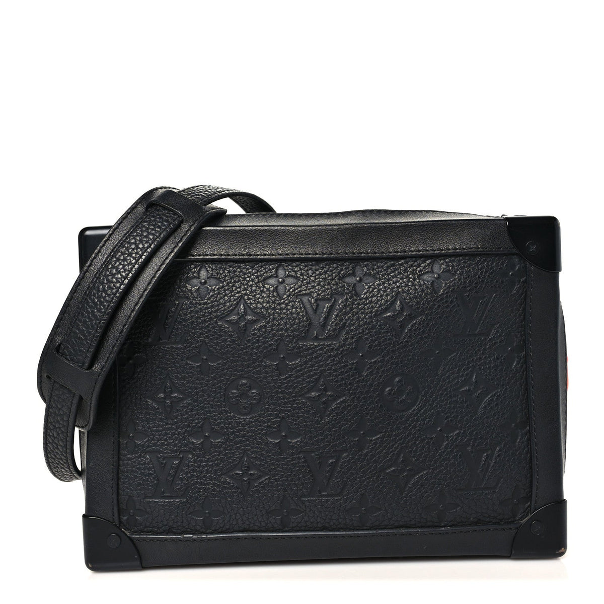 Taurillon Monogram Solar Ray Soft Trunk Black