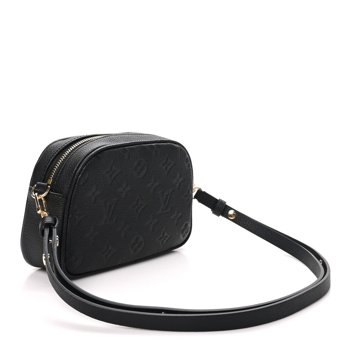 Empreinte Monogram Tiny Camera Bag Black