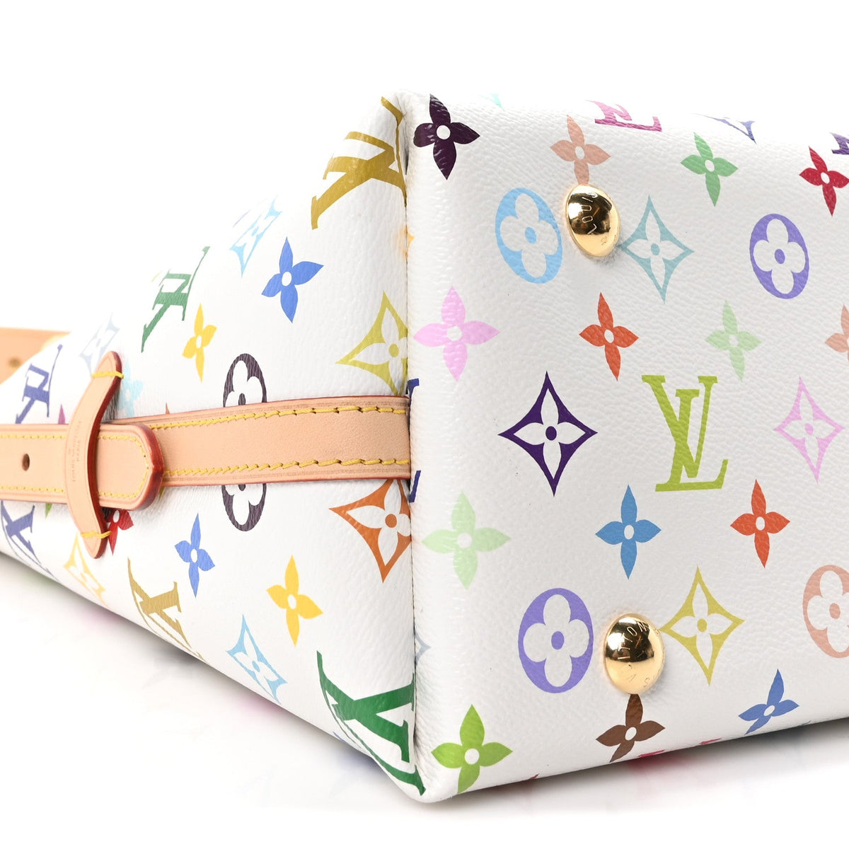 LV X TM Monogram Multicolor CarryAll PM White