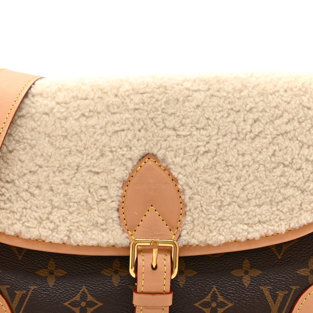 Monogram Shearling Diane NM
