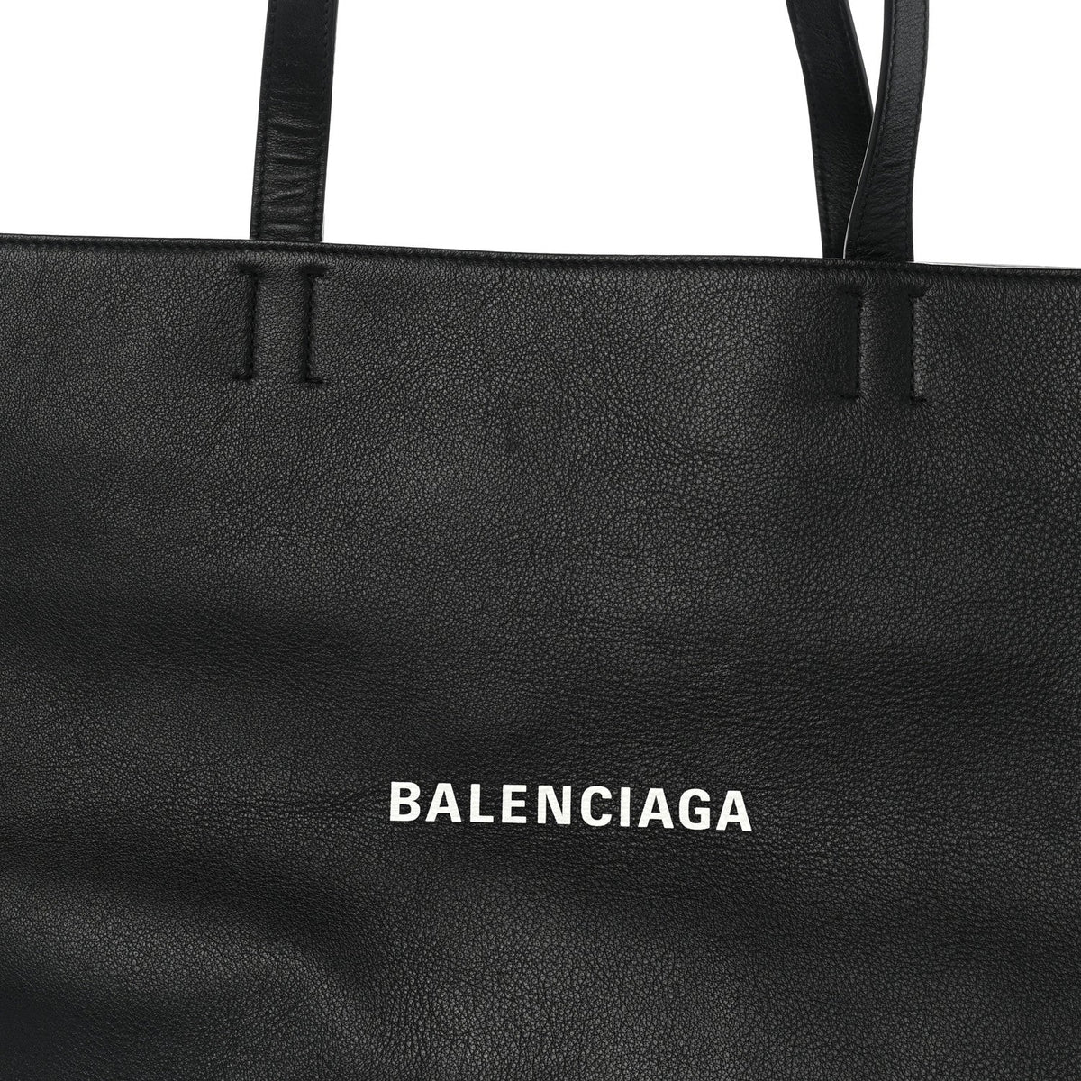 Smooth Calfskin Everyday East West Tote Bag Black