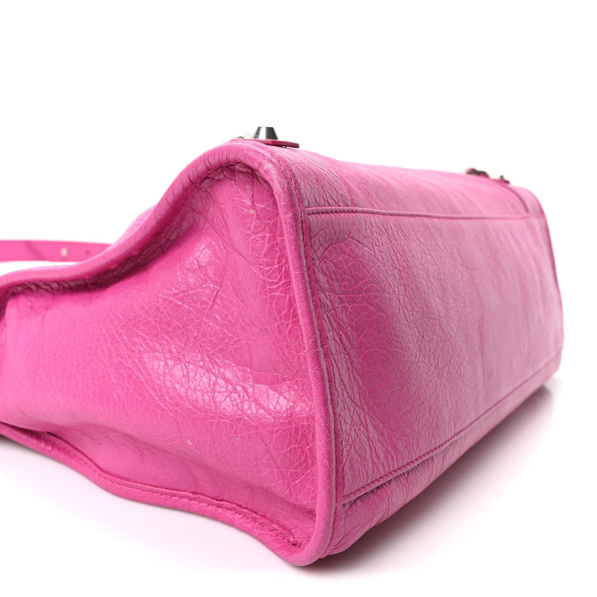 Agneau Classic Hardware Medium Le City Rose Magenta