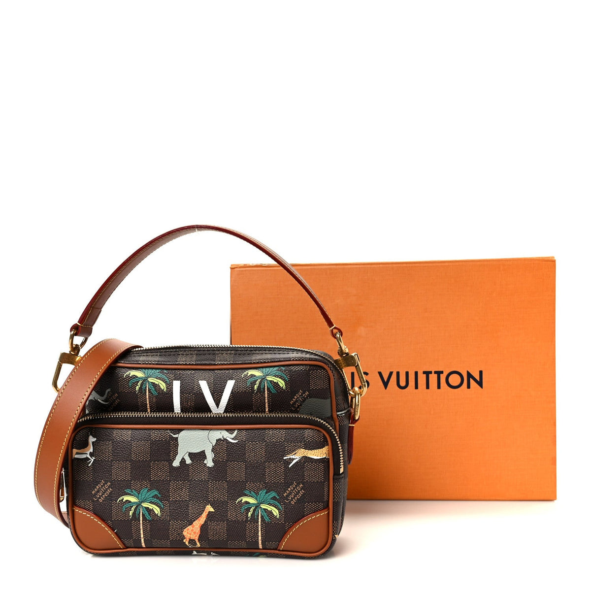 X The DARJEELING LIMITED Damier Ebene Nil MM