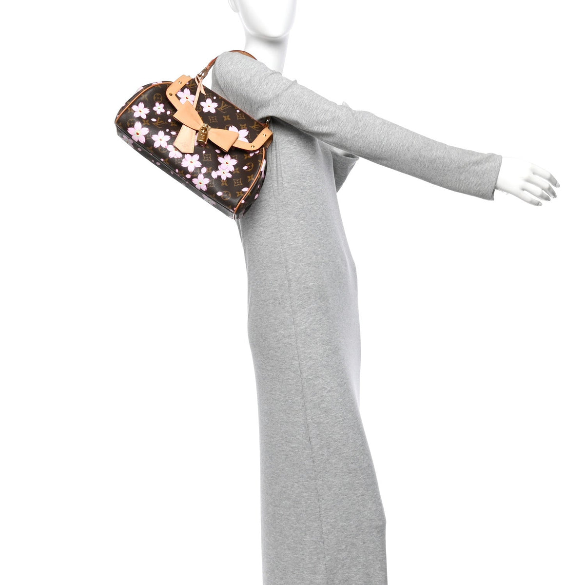 Monogram Cherry Blossom Sac Retro Bag Brown