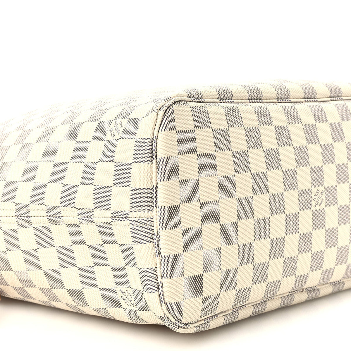 Damier Azur Neo Neverfull MM Rose Ballerine