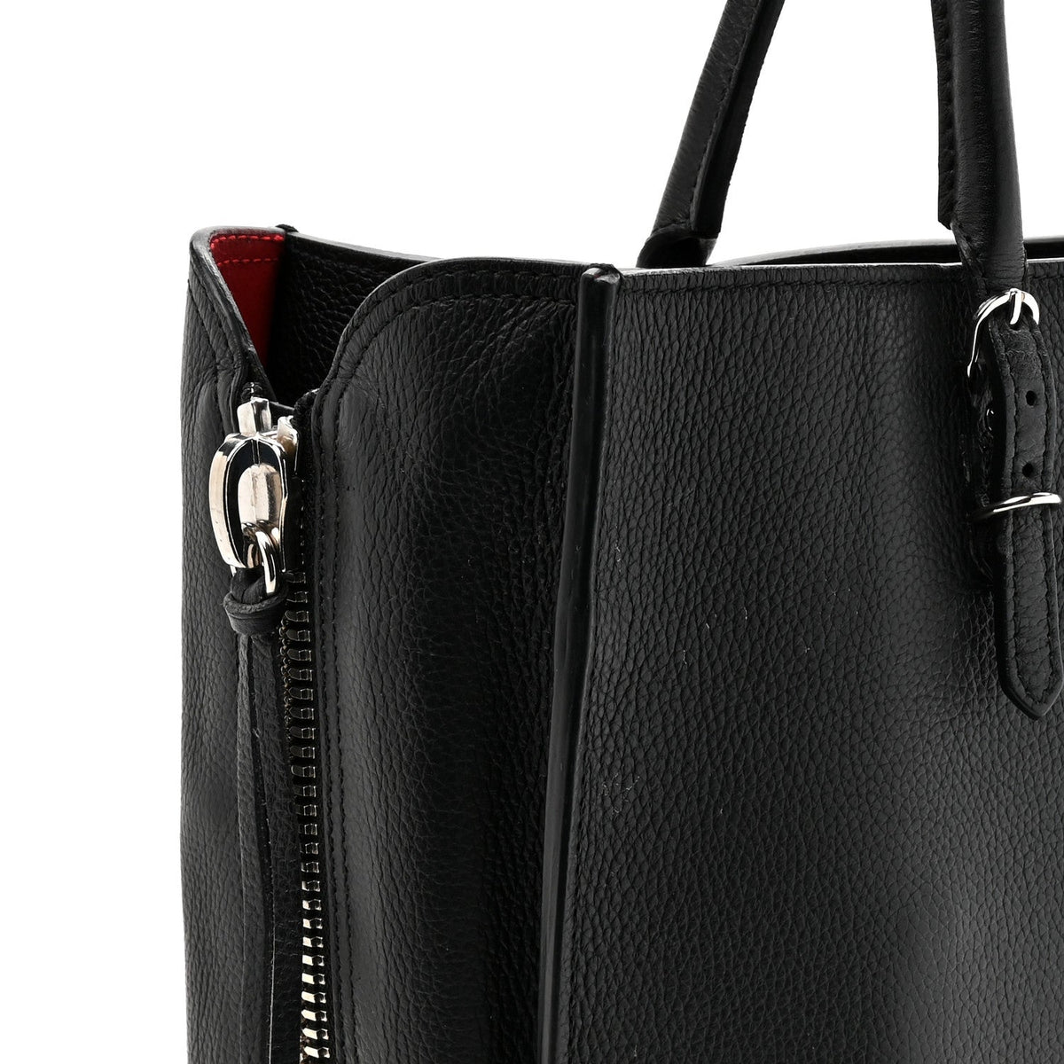 Veau Papier A5 Zip Around Tote Black