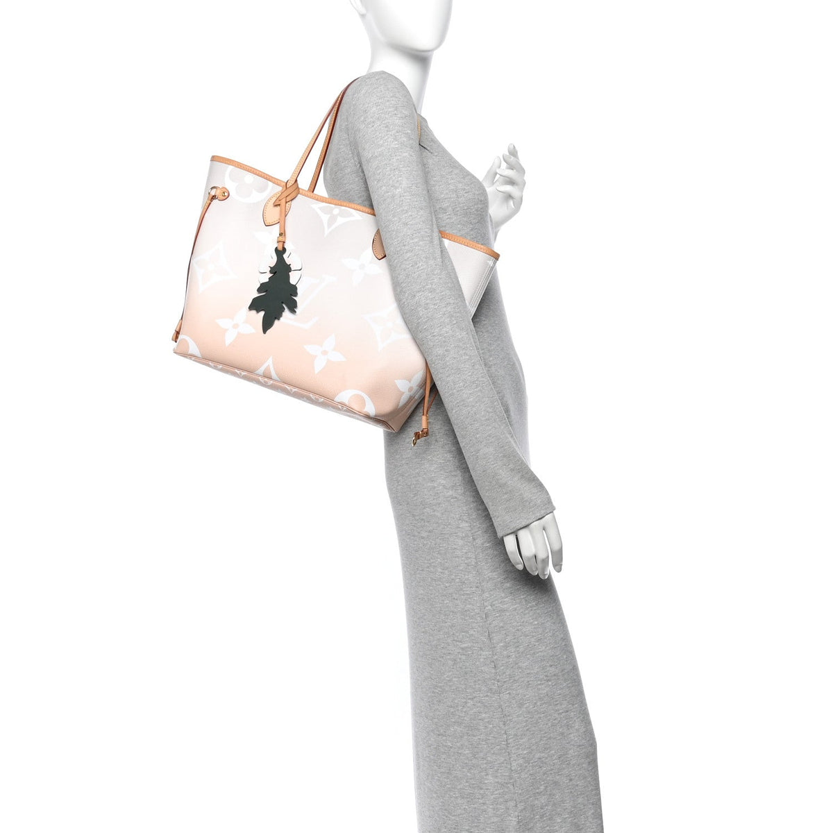 Monogram Giant By The Pool Neverfull MM Brume