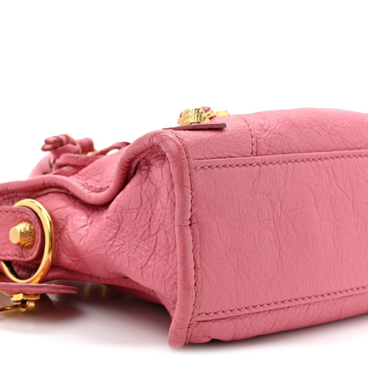 Agneau Giant 12 Gold Hardware Mini City Rose Bombon Raspberry