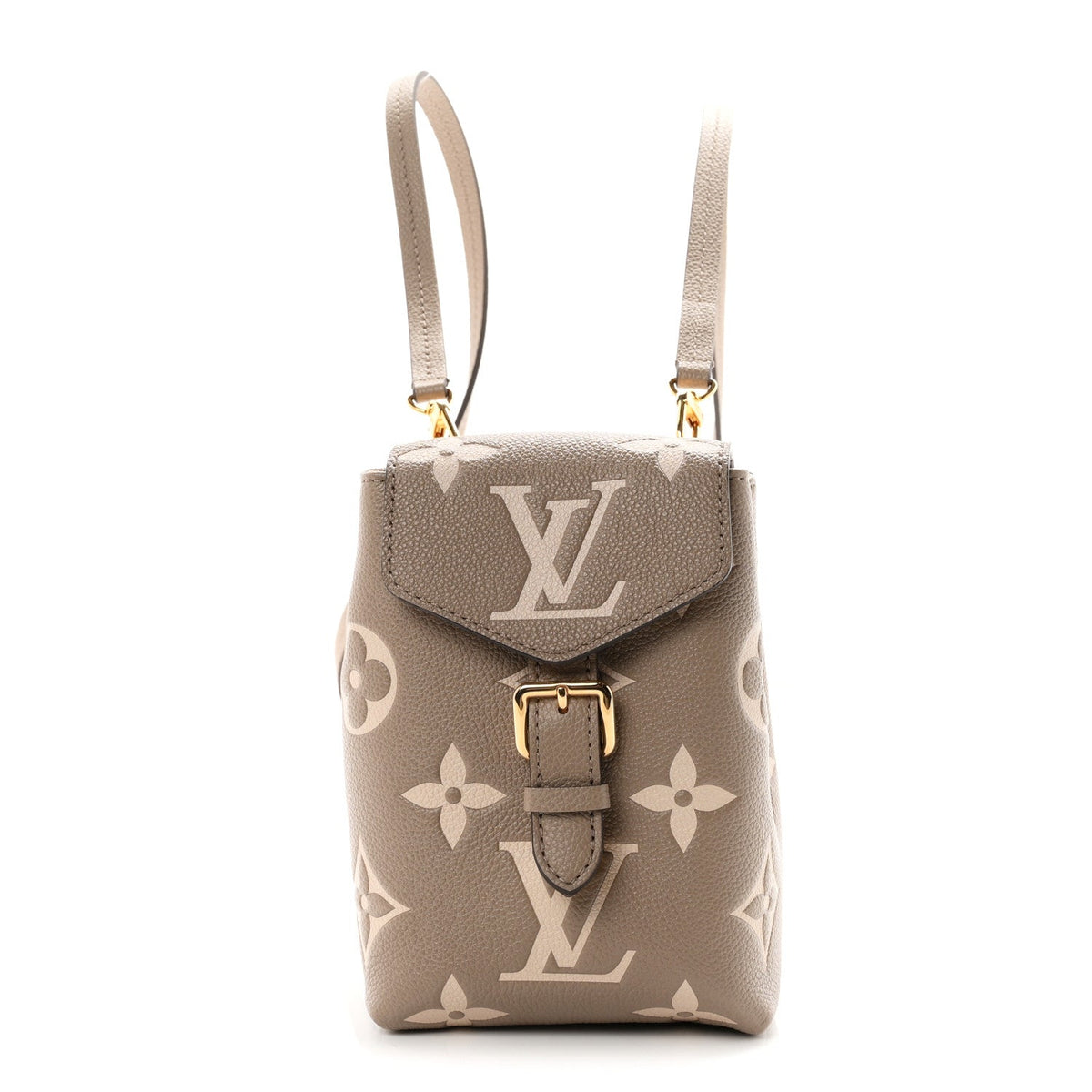 Empreinte Monogram Giant Tiny Backpack Tourterelle Cream